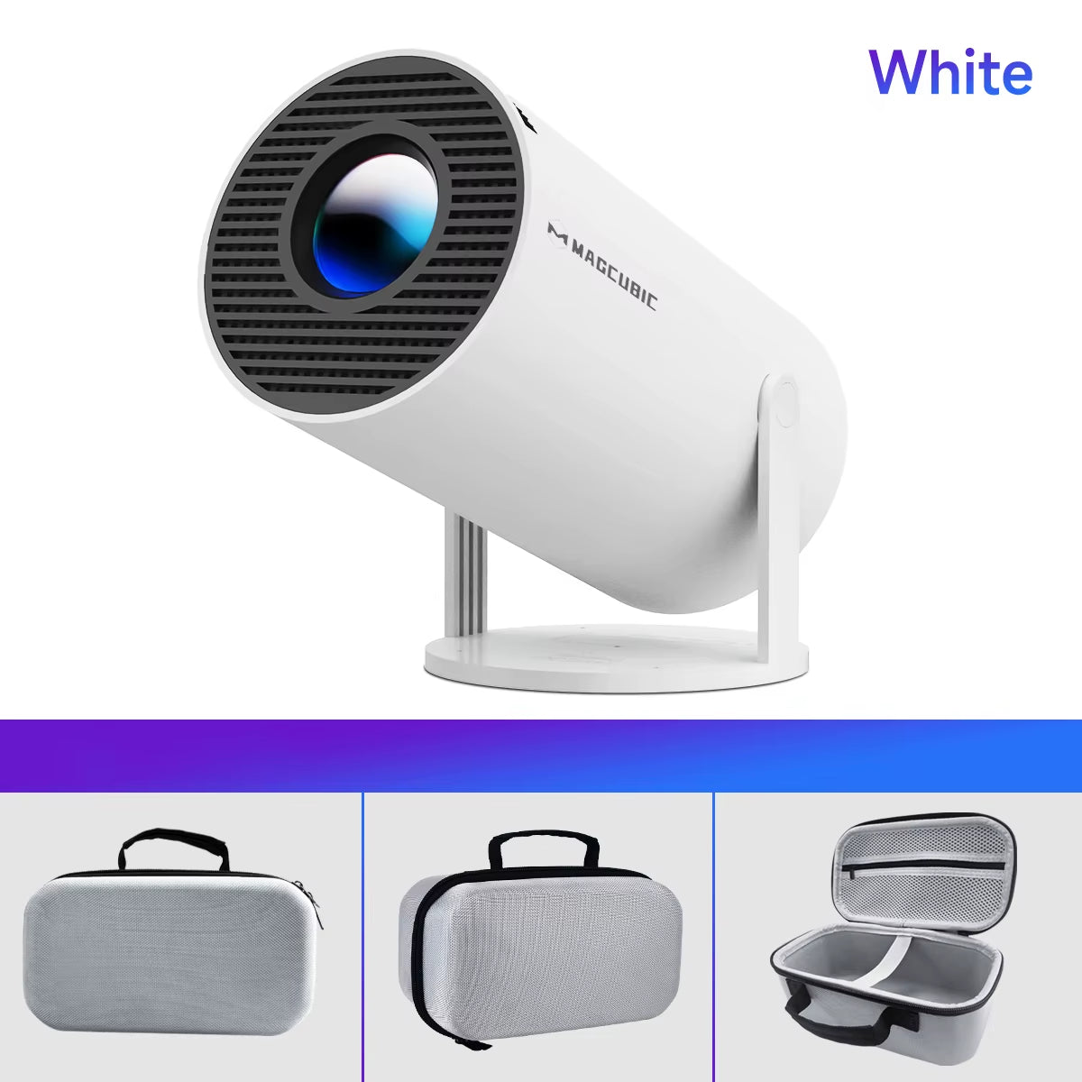 Projector HY300 Pro 8K Android 14 Dual Wifi6 290ANSI Allwinner H726 BT5.0 1080P 1280*720P Home Cinema Outdoor Projetor